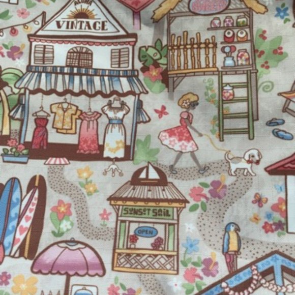 LESPORTSAC Deluxe Everyday BAG WITH POUCH just Cruzin NWT - Picture 3 of 8